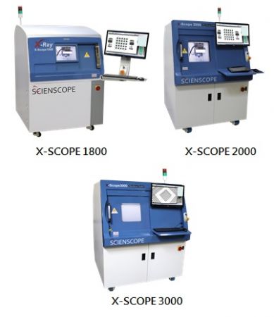 通用型離線 X-Ray檢測設備 X-SCOPE 1800, 2000, 3000系列